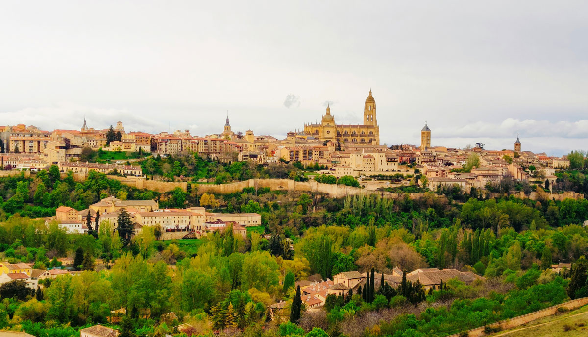 Panóramica de Segovia + paseo